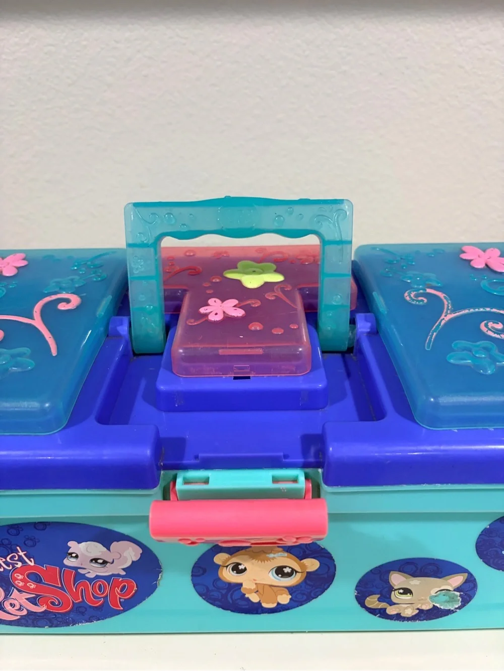 Littlest Pet Shop Tackle Box - Teal & Pink